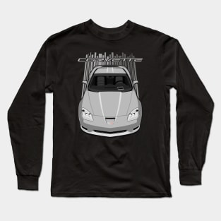 Corvette C6 Z06 - Silver Long Sleeve T-Shirt